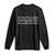 Unapologetic Speaking For Human Rights Long Sleeve Shirt Positive Message Protest Bird Diversity TS10 Black Print Your Wear