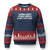 Caring About Other People Is Not Political Ugly Christmas Sweater Feminist Progressive Liberal Activist Social Justice TS10 Navy Red Print Your Wear