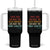 Voltaire Quote Tumbler With Handle Protest Believe Absurdities Commit Atrocities Retro TS10 One Size: 40 oz Black Print Your Wear