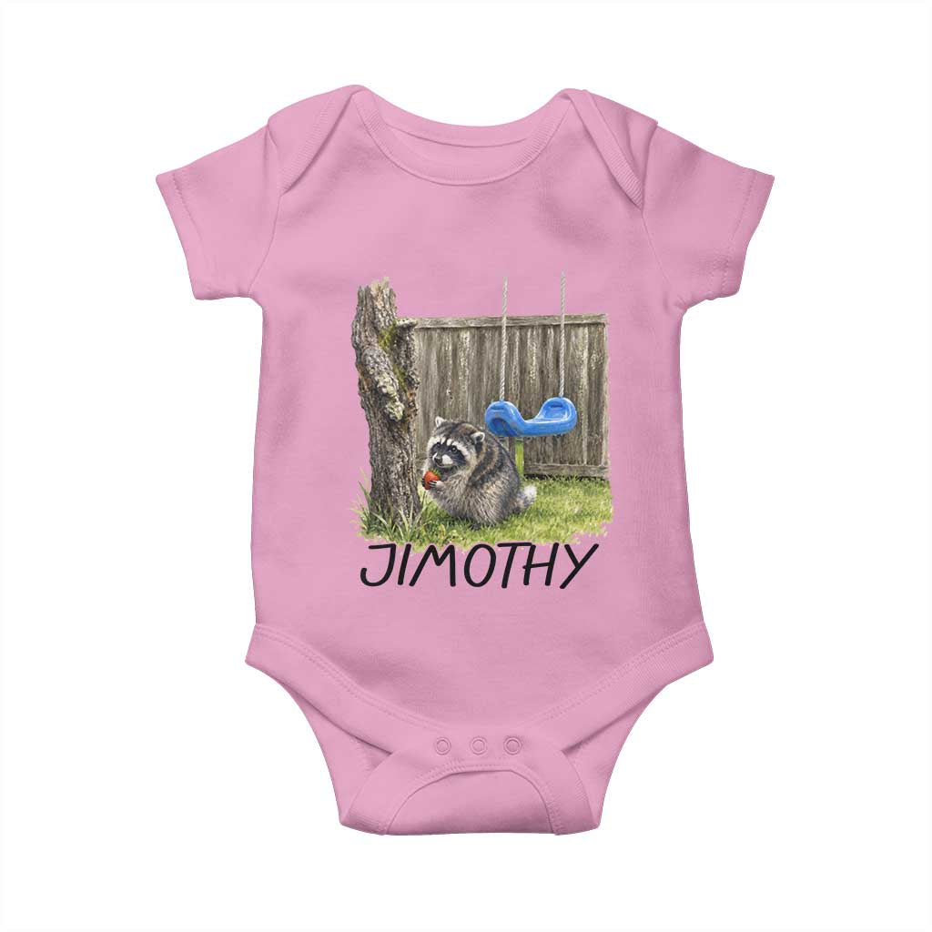 Jimothy Raccoon Baby Onesie Cute Seattle Trash Panda Viral Meme