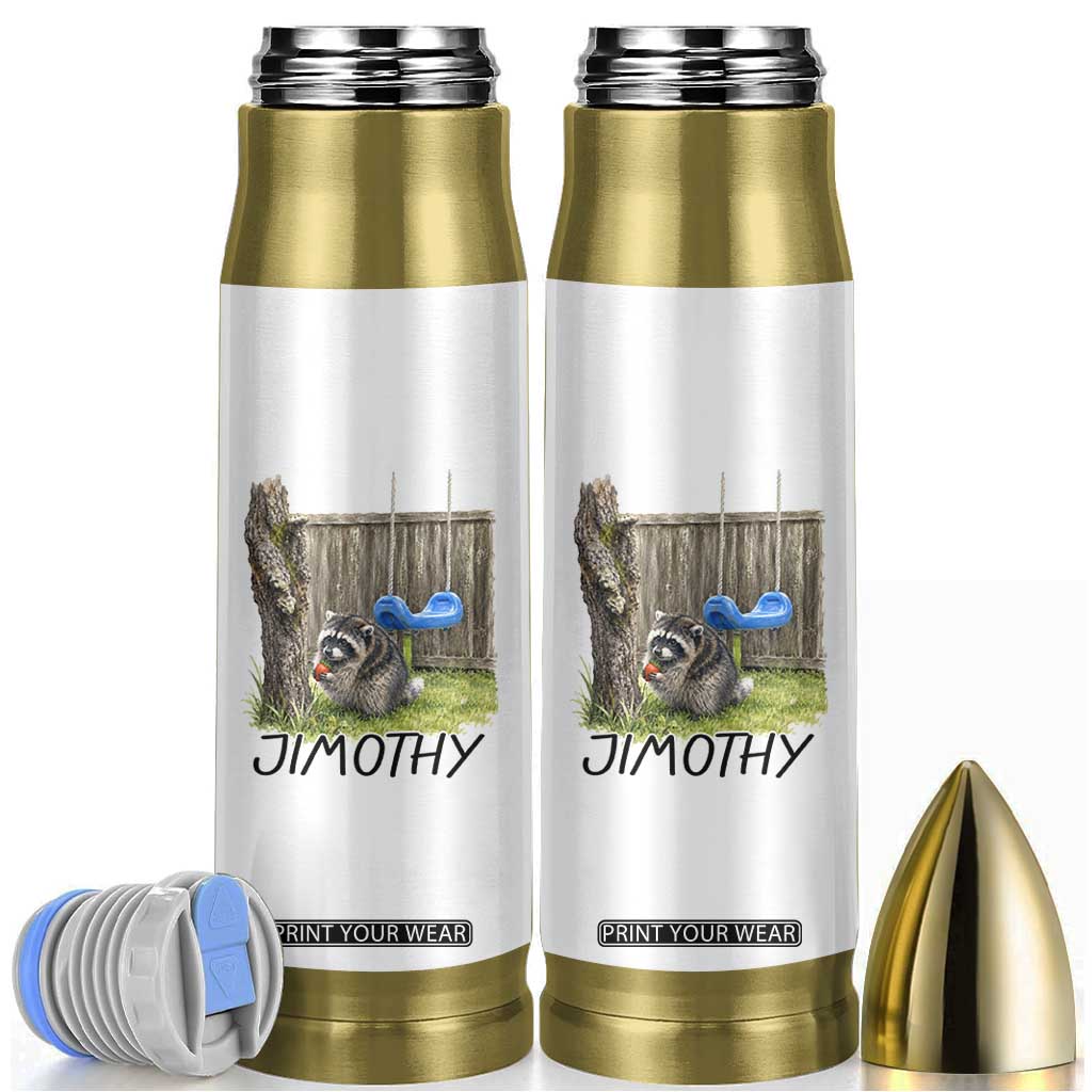 Jimothy Raccoon Bullet Tumbler Cute Seattle Trash Panda Viral Meme TS10 White Print Your Wear