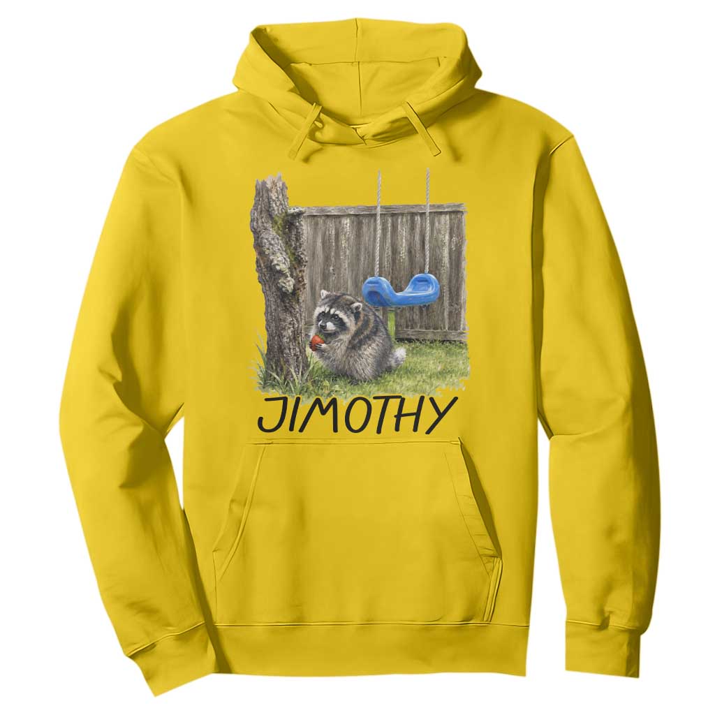 Jimothy Raccoon Hoodie Cute Seattle Trash Panda Viral Meme