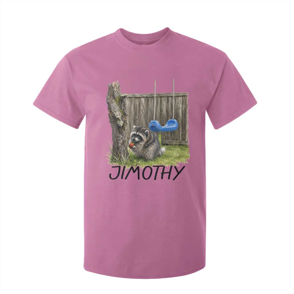 Jimothy Raccoon T Shirt For Kid Cute Seattle Trash Panda Viral Meme
