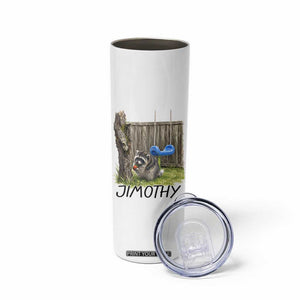 Jimothy Raccoon Skinny Tumbler Cute Seattle Trash Panda Viral Meme