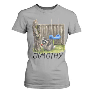 Jimothy Raccoon T Shirt For Women Cute Seattle Trash Panda Viral Meme