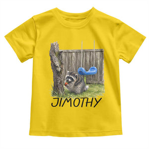 Jimothy Raccoon Toddler T Shirt Cute Seattle Trash Panda Viral Meme