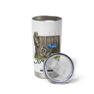 Jimothy Raccoon Tumbler Cup Cute Seattle Trash Panda Viral Meme TS10 Print Your Wear