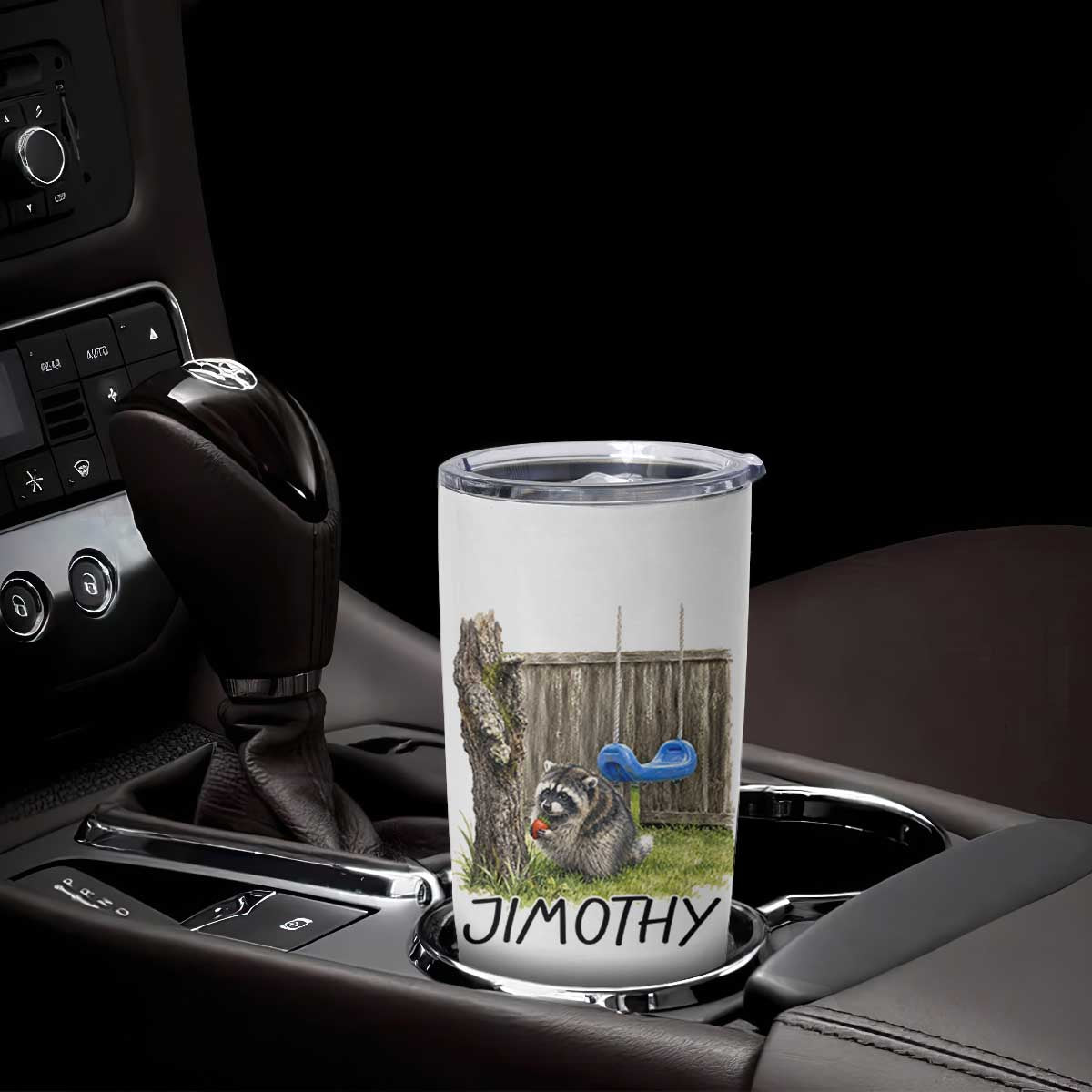 Jimothy Raccoon Tumbler Cup Cute Seattle Trash Panda Viral Meme TS10 Print Your Wear
