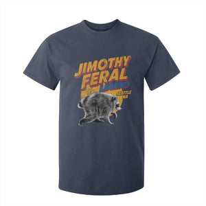 Vintage Jimothy Raccoon T Shirt For Kid Feral Legend Seattle WA Trash Panda Meme