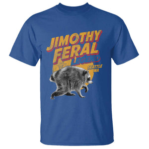 Vintage Jimothy Raccoon T Shirt Feral Legend Seattle WA Trash Panda Meme