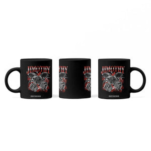Jimothy Raccoon Coffee Mug Vintage 90s Bootleg Rap Style Funny Meme