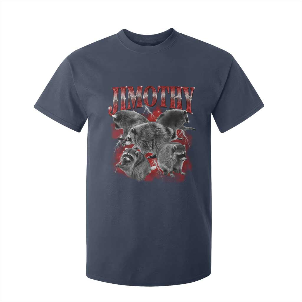 Jimothy Raccoon T Shirt For Kid Vintage 90s Bootleg Rap Style Funny Meme
