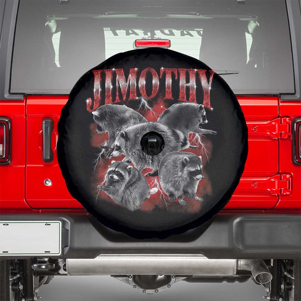 Jimothy Raccoon Spare Tire Cover Vintage 90s Bootleg Rap Style Funny Meme
