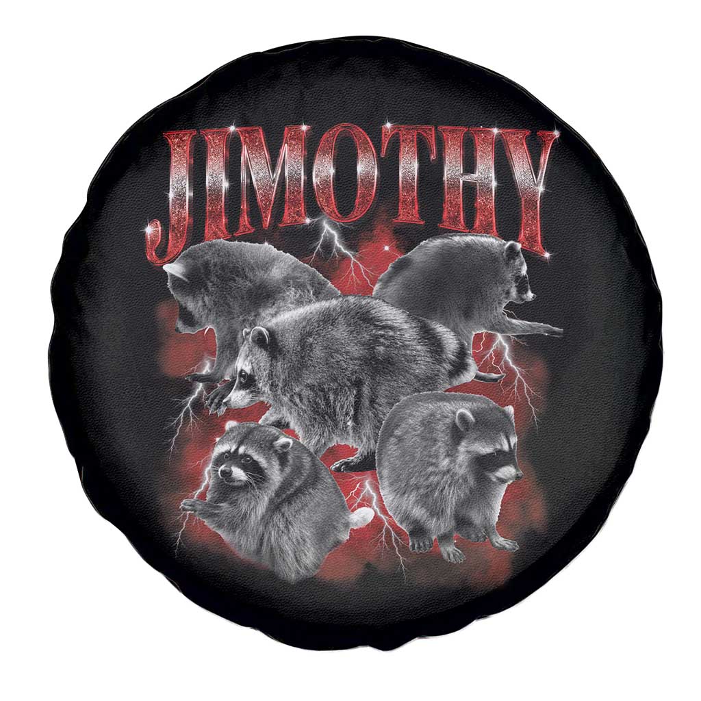 Jimothy Raccoon Spare Tire Cover Vintage 90s Bootleg Rap Style Funny Meme