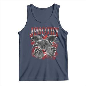 Jimothy Raccoon Tank Top Vintage 90s Bootleg Rap Style Funny Meme