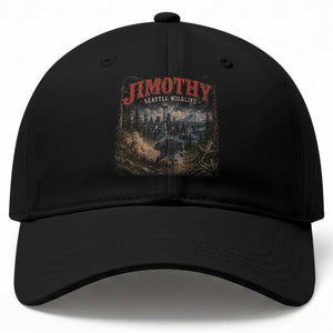 Vintage Jimothy Seattle Wildlife Raccoon Meme Baseball Cap