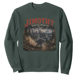 Vintage Jimothy Seattle Wildlife Raccoon Meme Sweatshirt