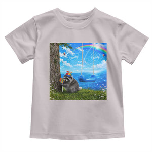 Jimothy Raccoon Dreamcore Toddler T Shirt Seattle Trash Panda Gen Z Humor Rainbow Aesthetic
