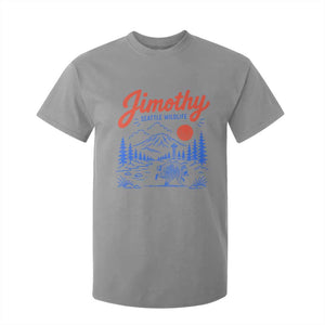 Jimothy Seattle Raccoon T Shirt For Kid Vintage Graphic Viral Short Spine Trash Panda Wildlife