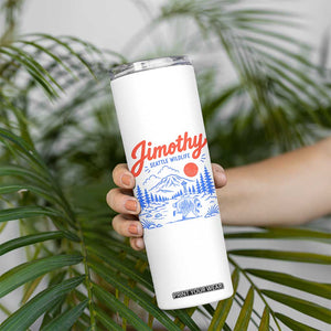 Jimothy Seattle Raccoon Skinny Tumbler Vintage Graphic Viral Short Spine Trash Panda Wildlife