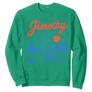 Jimothy Seattle Raccoon Sweatshirt Vintage Graphic Viral Short Spine Trash Panda Wildlife
