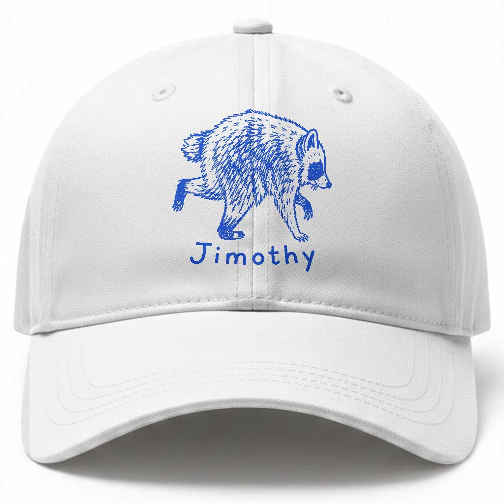 Jimothy Viral Raccoon Baseball Cap Funny Trash Panda Wildlife TS10 Print Your Wear