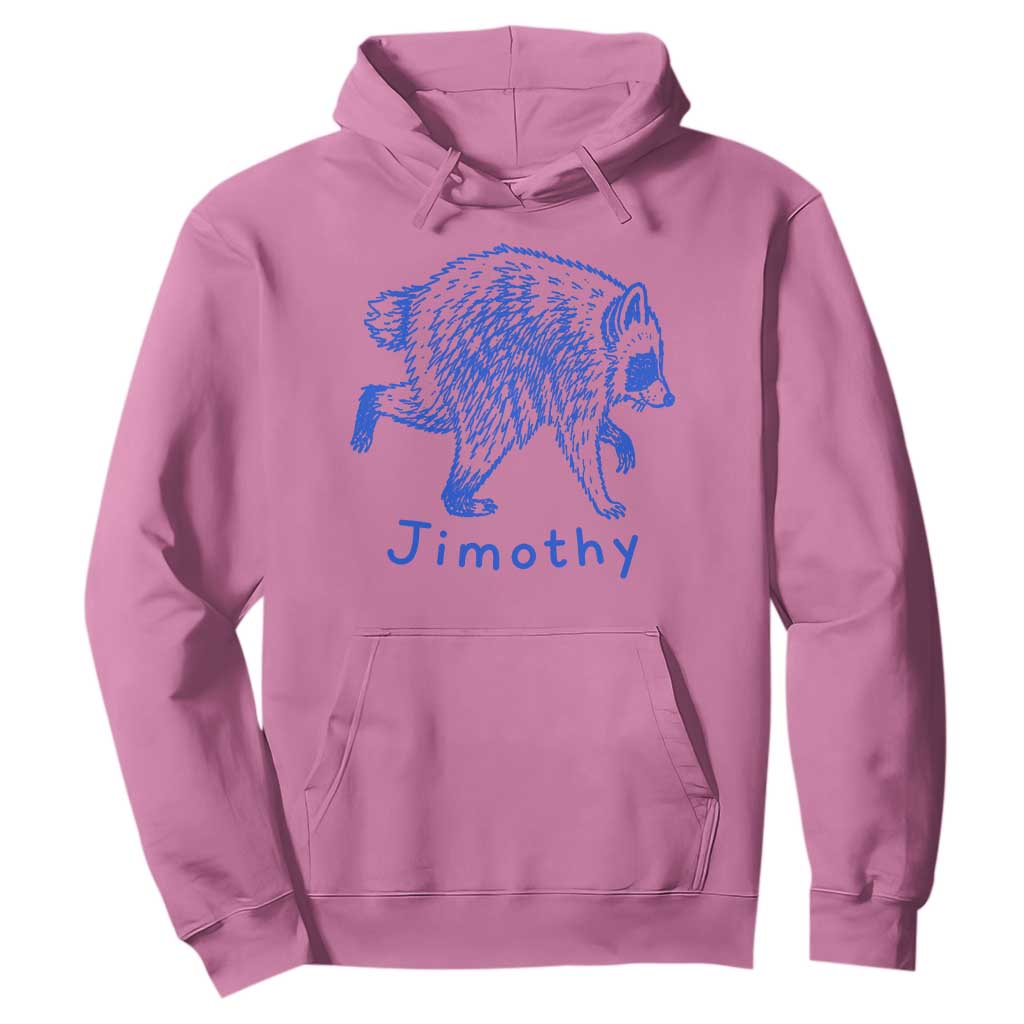 Jimothy Viral Raccoon Hoodie Funny Trash Panda Wildlife