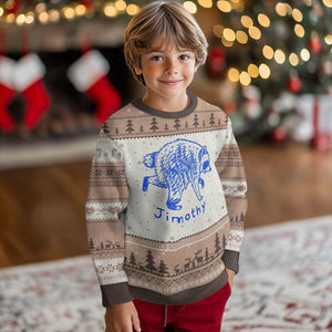 Jimothy Viral Raccoon Ugly Christmas Sweater Funny Trash Panda Wildlife