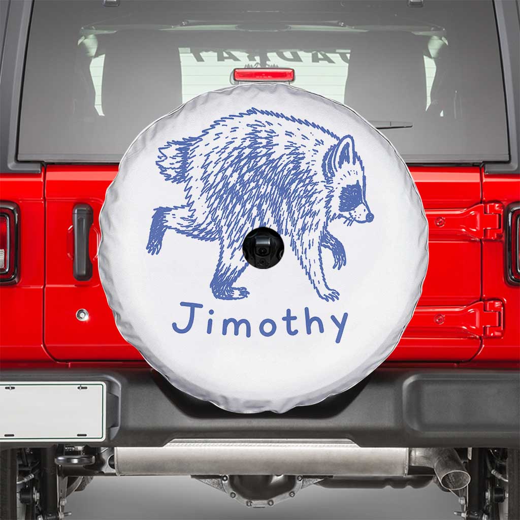 Jimothy Viral Raccoon Spare Tire Cover Funny Trash Panda Wildlife