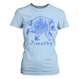 Jimothy Viral Raccoon T Shirt For Women Funny Trash Panda Wildlife
