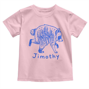 Jimothy Viral Raccoon Toddler T Shirt Funny Trash Panda Wildlife