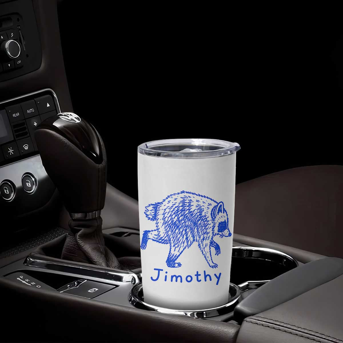 Jimothy Viral Raccoon Tumbler Cup Funny Trash Panda Wildlife