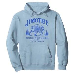 Jimothy Viral Raccoon From Seattle Hoodie Funny Trash Panda Wildlife Seattle Feral Legend