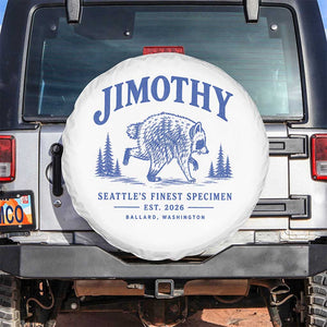 Jimothy Viral Raccoon From Seattle Spare Tire Cover Funny Trash Panda Wildlife Seattle Feral Legend