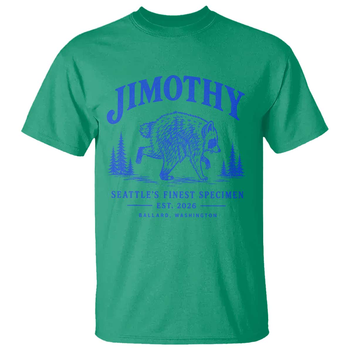 Jimothy Viral Raccoon From Seattle T Shirt Funny Trash Panda Wildlife Seattle Feral Legend