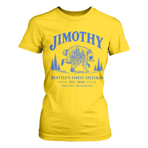 Jimothy Viral Raccoon From Seattle T Shirt For Women Funny Trash Panda Wildlife Seattle Feral Legend