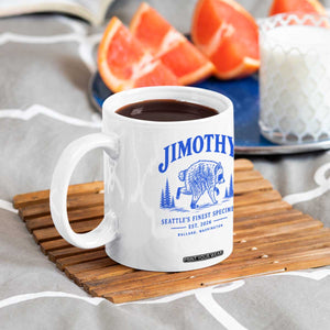 Jimothy Viral Raccoon From Seattle Coffee Mug Funny Trash Panda Wildlife Seattle Feral Legend