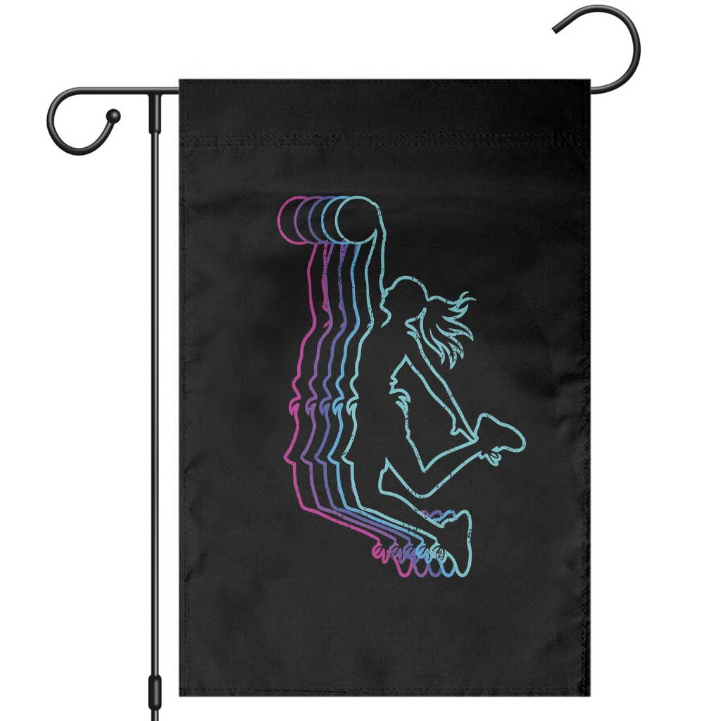 Basketball Girl Garden Flag Player Slam Dunk Teens Girls TS10 Black Print Your Wear