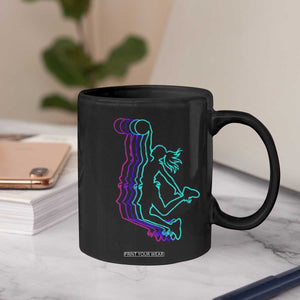 Basketball Girl Coffee Mug Player Slam Dunk Teens Girls TS10 Print Your Wear