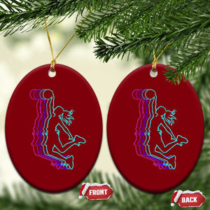 Basketball Girl Ceramic Ornament Player Slam Dunk Teens Girls TS10 Print Your Wear