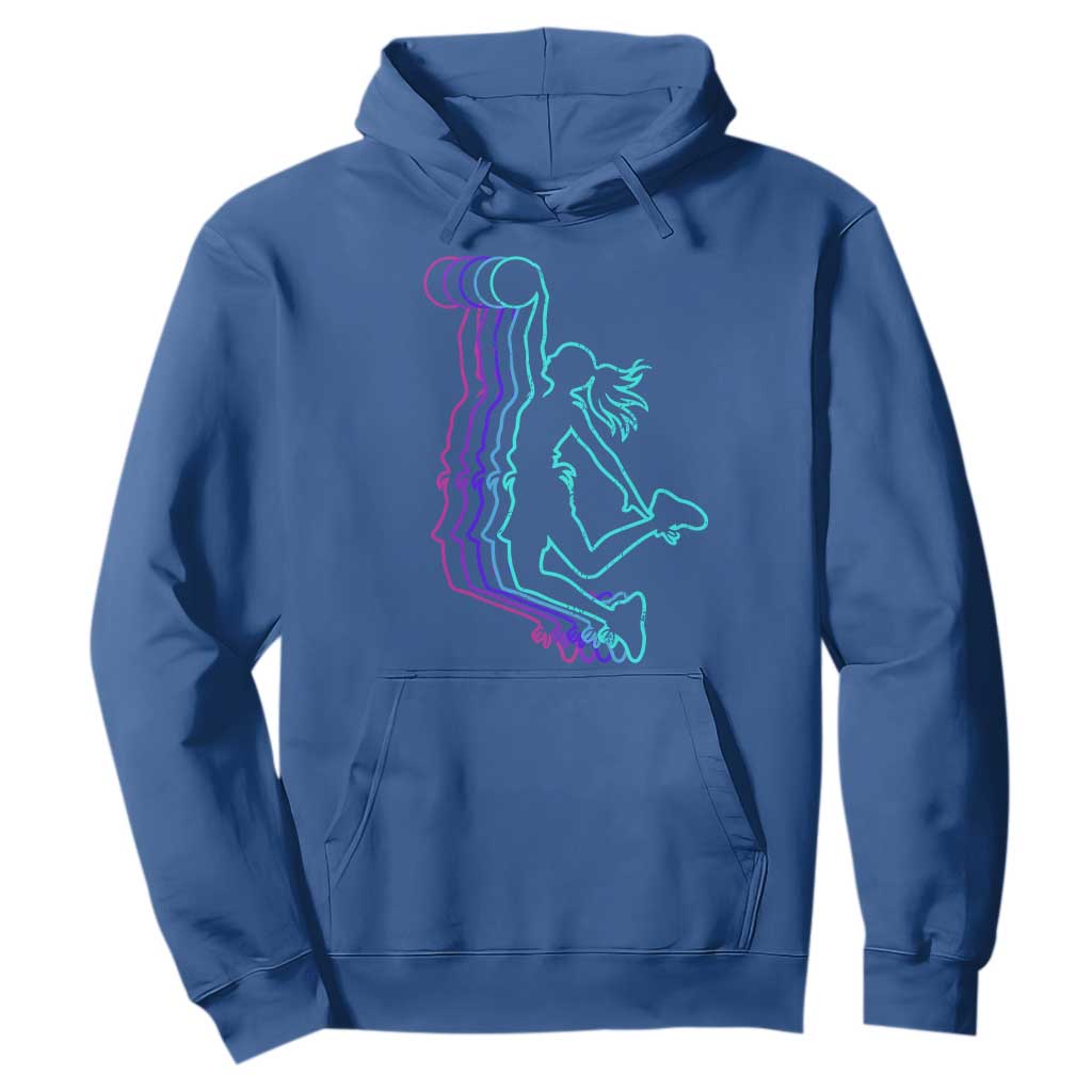 Basketball Girl Hoodie Player Slam Dunk Teens Girls TS10 Royal Blue Print Your Wear