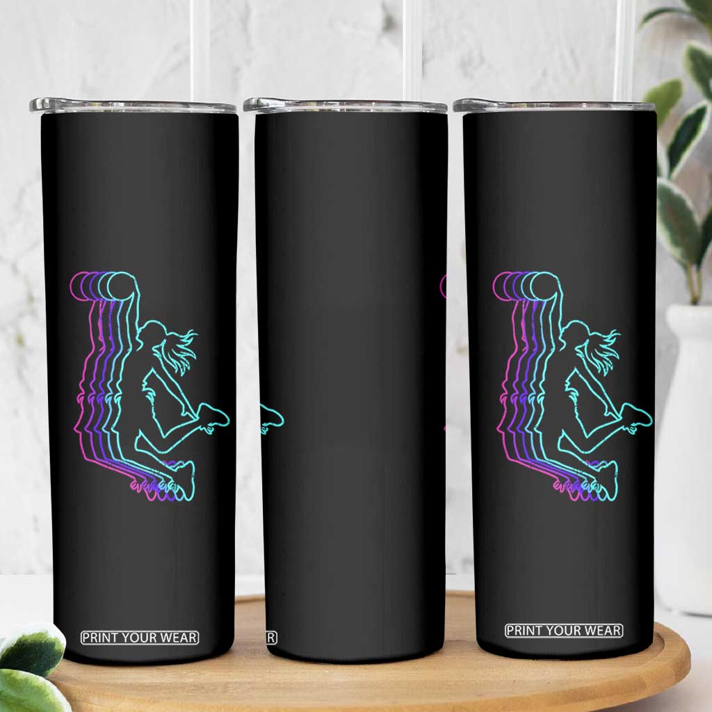 Basketball Girl Skinny Tumbler Player Slam Dunk Teens Girls TS10 Print Your Wear