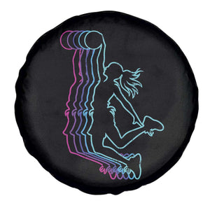 Basketball Girl Spare Tire Cover Player Slam Dunk Teens Girls TS10 Print Your Wear