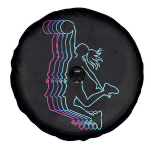 Basketball Girl Spare Tire Cover Player Slam Dunk Teens Girls TS10 Print Your Wear