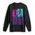 Basketball Girls Long Sleeve Shirt Retro Neon Girl Dunk Hoop Sports TS10 Black Print Your Wear