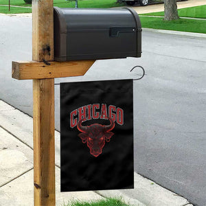 Retro Chicago Garden Flag Bulls Mascot Team Spirit Vintage Basketball Fan TS10 Print Your Wear