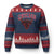 Retro Chicago Ugly Christmas Sweater Bulls Mascot Team Spirit Vintage Basketball Fan - Print Your Wear