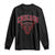 Retro Chicago Long Sleeve Shirt Bulls Mascot Team Spirit Vintage Basketball Fan TS10 Black Print Your Wear