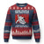Brazilian Jiu Jitsu Ugly Christmas Sweater Some People Just Need A Hug Vintage BJJ TS10 Navy Red Print Your Wear