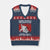 Brazilian Jiu Jitsu V-Neck Knit Sweater Vest Some People Just Need A Hug Vintage BJJ TS10 Navy Red Print Your Wear